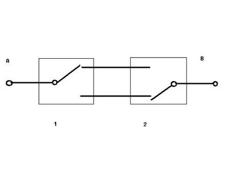 雙聯(lián)雙控開(kāi)關(guān)接線圖